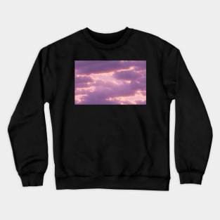 Seamless Cloud Texture Patterns Crewneck Sweatshirt